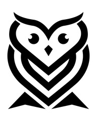 owl logo creative and original for your business or company logotype vector illustration isolated on white background