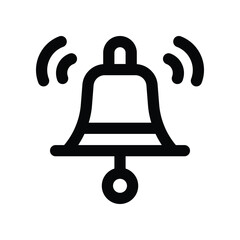 notification icon. vector line icon for your website, mobile, presentation, and logo design.