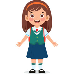 Portrait of a smiling girl