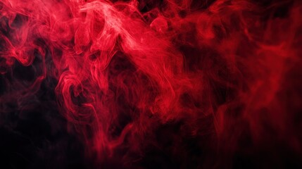 Fototapeta premium Abstract Red Smoke Photography