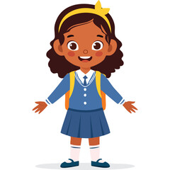 Portrait of a smiling girl