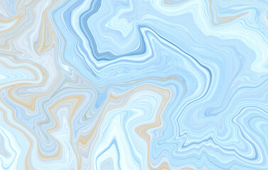 Marble rock texture blue ink pattern liquid swirl paint white dark that is Illustration background for do ceramic counter tile silver gray that is abstract waves skin wall luxurious art ideas concept.