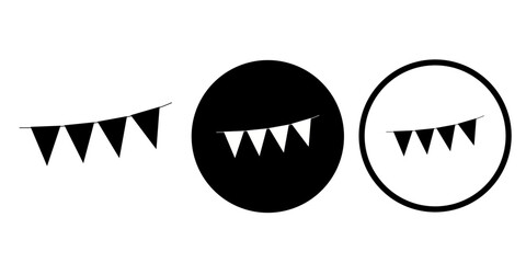 Happy birthday vectors icon set