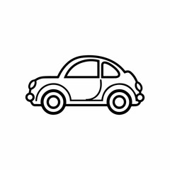 Hand drawn car vector illustration