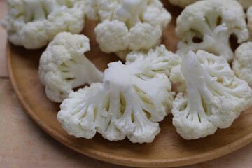 Cauliflowe, vegetable excellent source of fiber