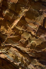 Brown rough texture object background