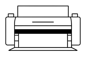 large format printer silhouette