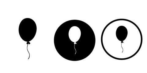 Happy birthday vectors icon set