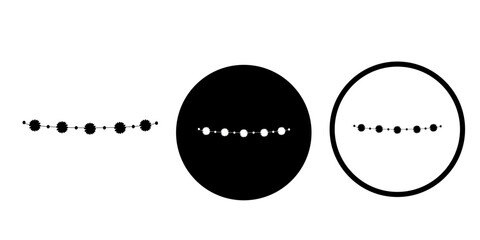 Happy birthday vectors icon set