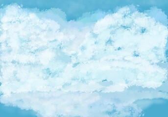 blue sky background