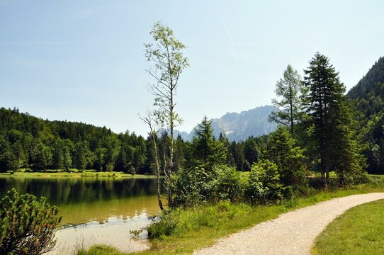 Der Ferchensee bei Mittenwald