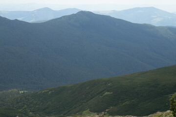 Fototapeta premium view from the mountain