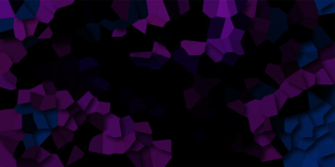 Obraz premium Beautiful colorful crystallized black background. abstract light colorful stone tile pattern. modern wallpaper, trendy simple minimal geometric pastel background vector abstract mosaic backdrop.