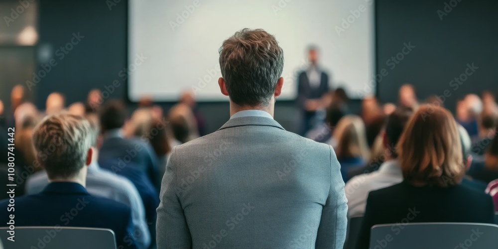 Aufkleber join us for a business conference to gain insights, engage in discussions, and explore networking op