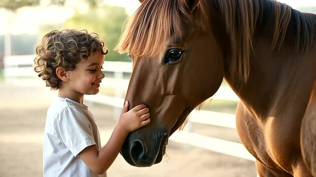 1_Pediatric Therapy with Horse for Neurological Rehabilitation