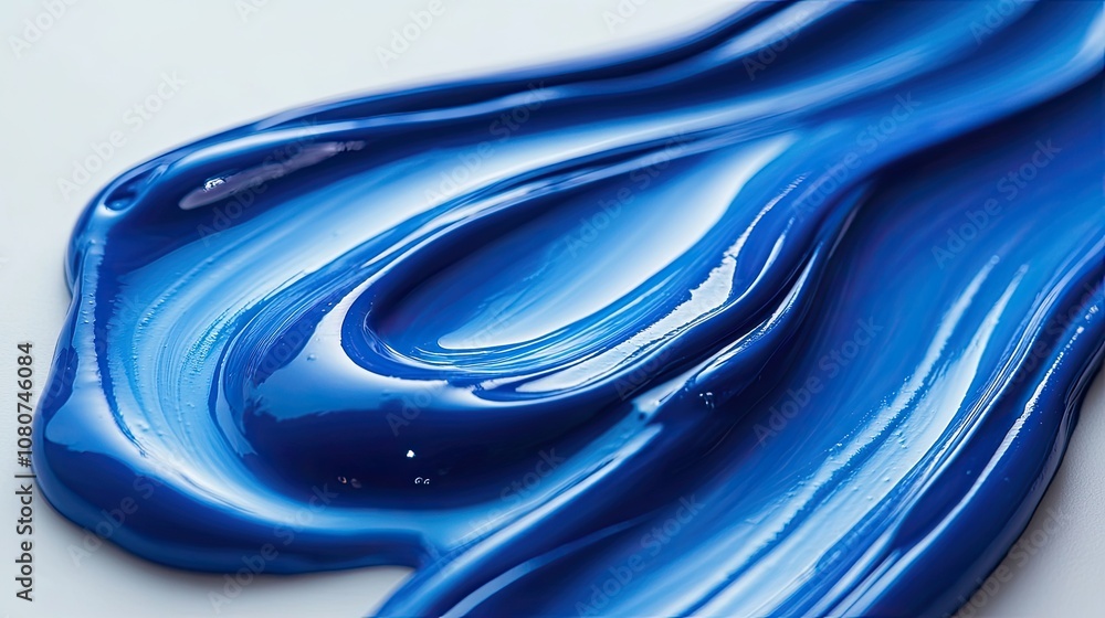Poster abstract blue paint texture. perfect for design projects requiring a bold and dynamic backdrop.