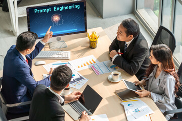 Generative AI virtual assistant tools for prompt engineer and user for ease of engage artificial...