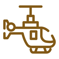 Helicopter Icon Design