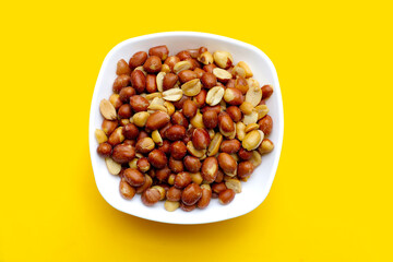 Red skin peanuts roasted salted, peanut snacks