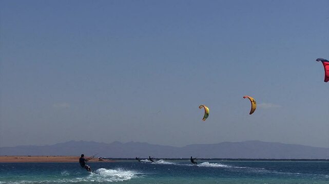 kiters, kites, kiters ride, kiter tricks, kiter training, dahab