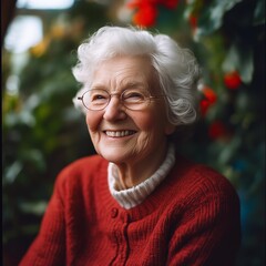 portrait of a senior woman