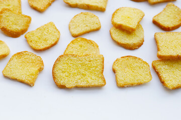 Crispy butter and sugar bread
