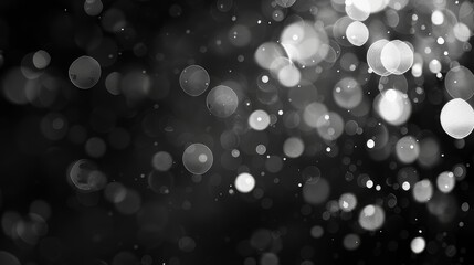 Stylish Bokeh Effect Background for Creative Projects Generative AI