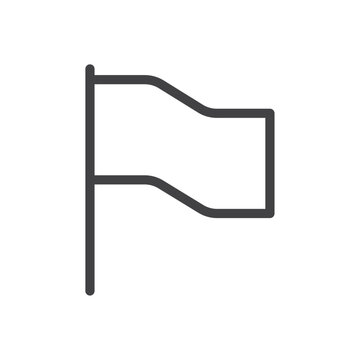 recommend clip art: Flag icon Logo symbol outline set