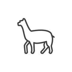 Liama icon Logo symbol outline set