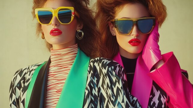 Charming Retro Accessories Reflecting the Unique Aesthetics of 80s and 90s Fashion