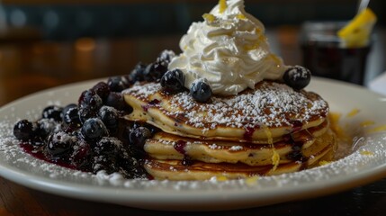 Delicious Breakfast Treats for a Sunny Morning Generative AI