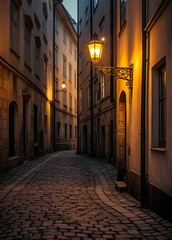 Fototapeta premium street in the town
