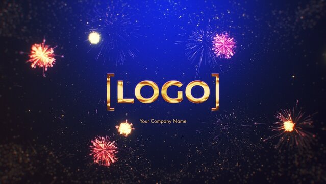 New Year Fireworks Logo