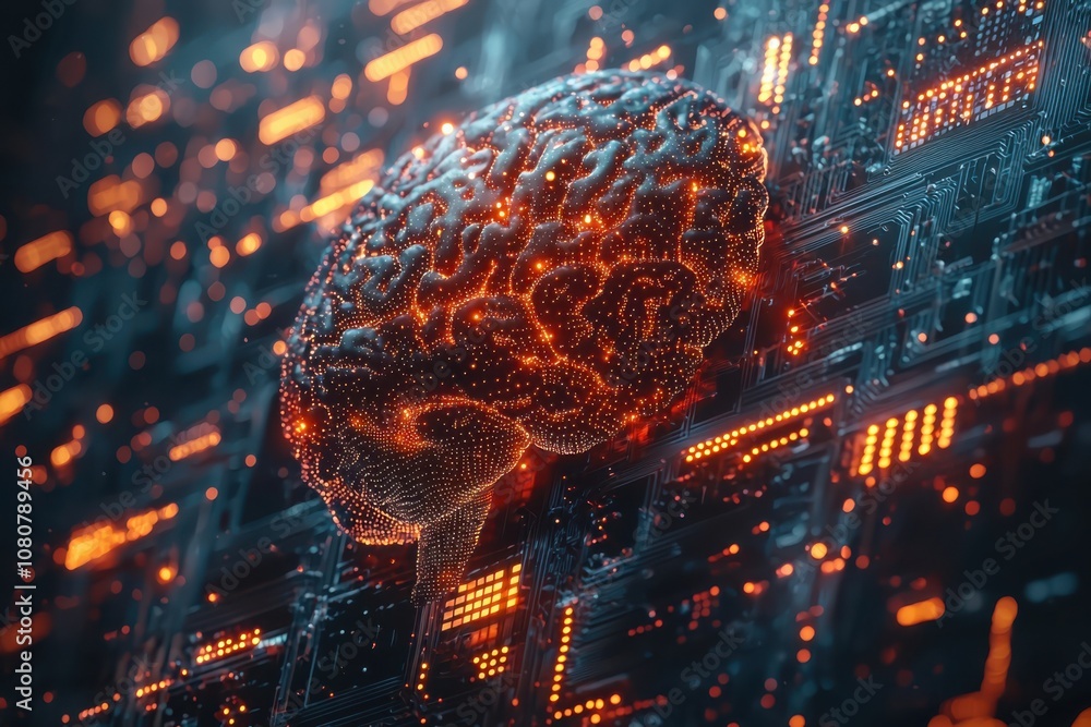 Poster neural networks and ai brains analyze human health data to transform medical insights