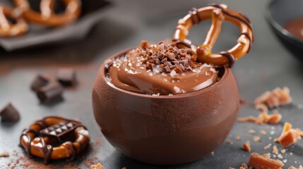 Decadent Chocolate Mousse Dessert for Special Occasions Generative AI