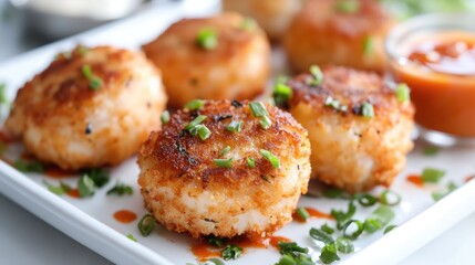 Cajun Sauce Mini Crab Cakes perfect for festive occasions