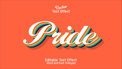 Colorful Pride Text Effect