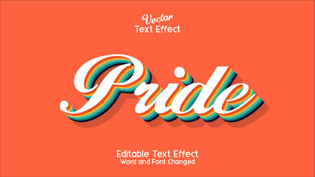 Colorful Pride Text Effect