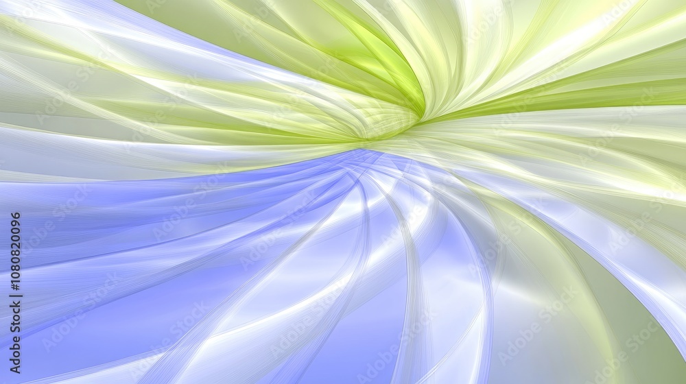 Poster abstract swirls of soft pastel colors blending seamlessly to create a dynamic background with flowin