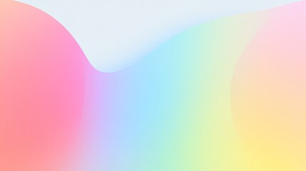 Abstract Soft Gradient Background with Blend of Pastel Colors Evoking Calmness and Serenity for Creative Projects and Modern Designs