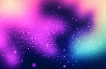 Obraz premium Bright neon grainy gradient abstract background, color blending effect, aesthetic soft texture