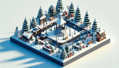 Fototapeta premium Illustration against light background with space for text