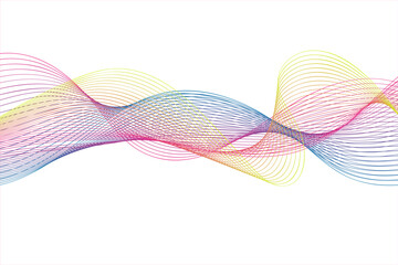 Abstract linear colorful background