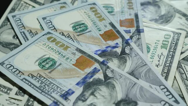 "Freshly printed stacks of dollar bills&mdash;there's something satisfying about the sight of crisp, new currency!