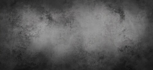 Fototapeta premium Dark grey wallpaper texture. Gray background. Gray grunge overlay texture