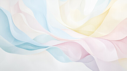 Soft pastel cloth are simple yet elegant for graphic design or wallpaper.