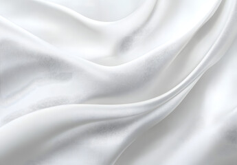 Obraz premium White gray satin texture that is white silver fabric silk background with beautiful soft blur pattern natural.