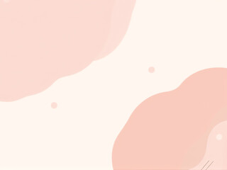 Abstract pastel background with soft shapes and gentle colors creating a serene and modern visual aesthetic