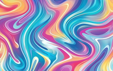 Vibrant abstract swirl design featuring blue, pink, and orange flowing colors in a mesmerizing pattern suitable for creative backgrounds