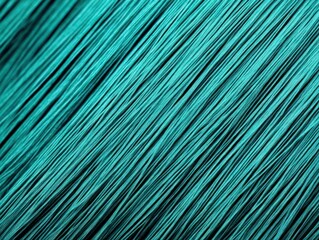 Obraz premium Textured Background of Vibrant Aqua Blue Thread-like Strands Creating a Modern and Artistic Visual Appeal for Various Design Projects